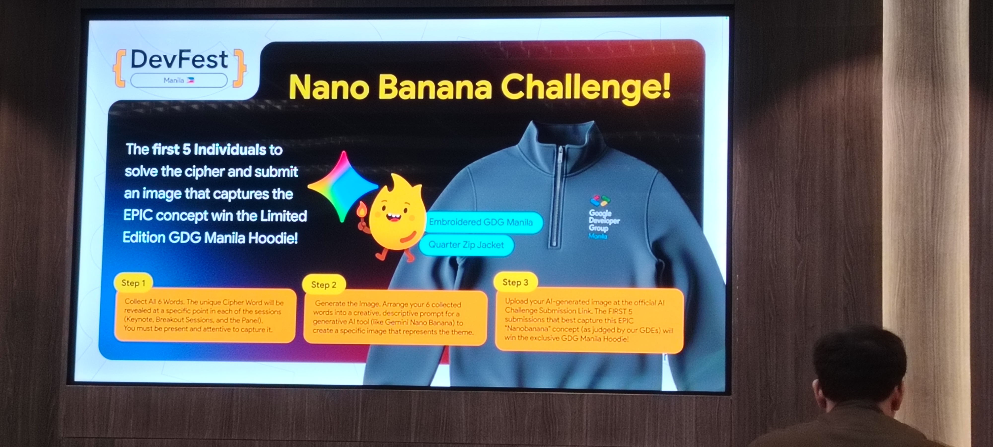 Gemini Nano Challenge Stage Presentation